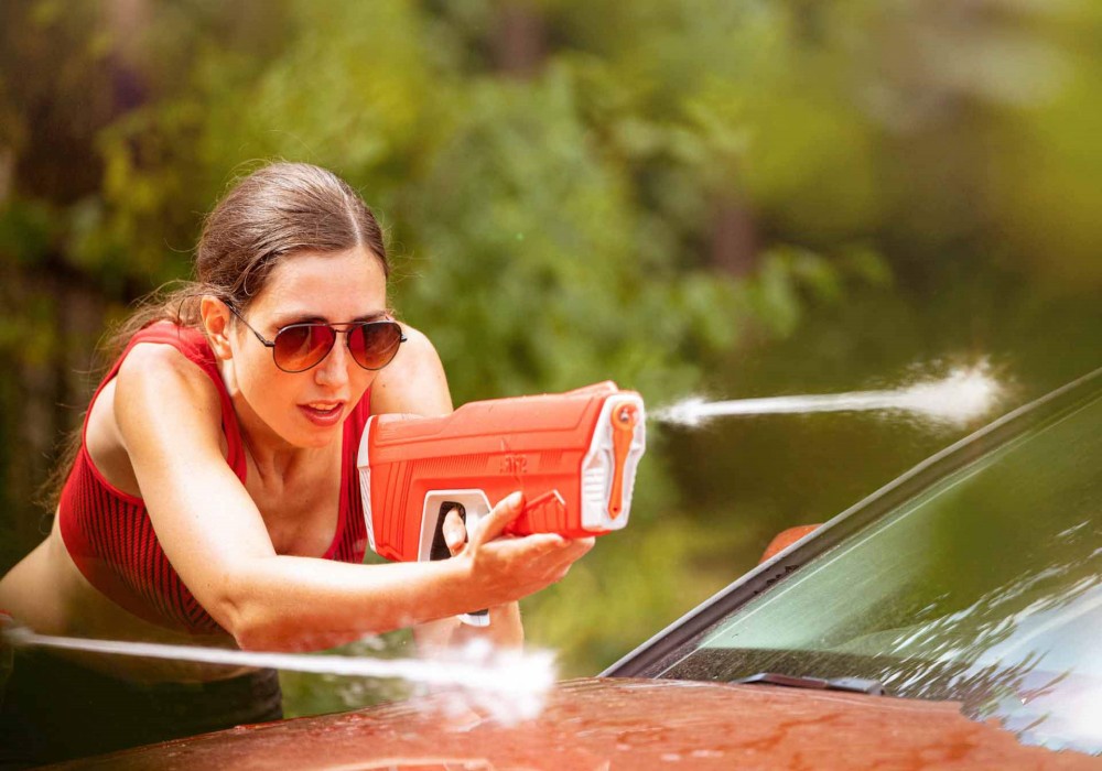 Car washing rifle