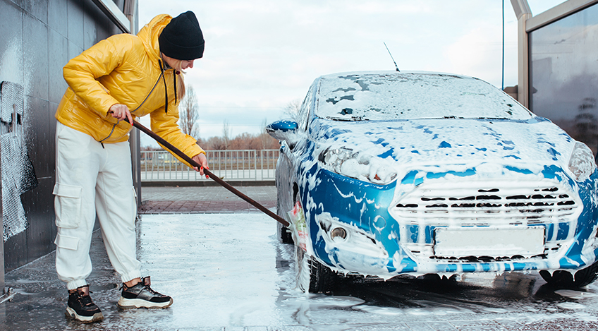Car washing rifle